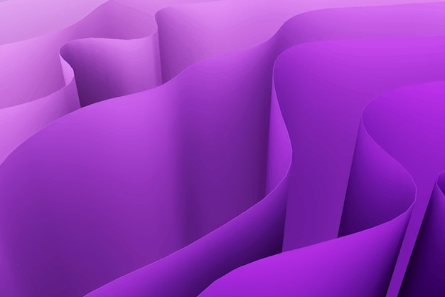 Free vector realistic 3d folds background