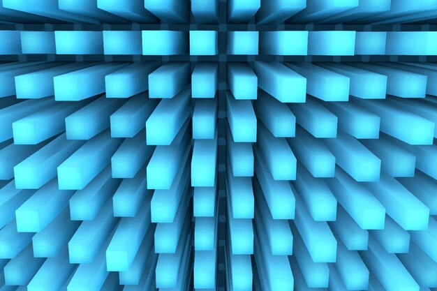 Realistic 3d geometric background