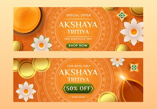 akshaya Tritiya banners