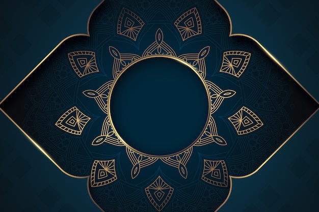 Free vector realistic arabic background