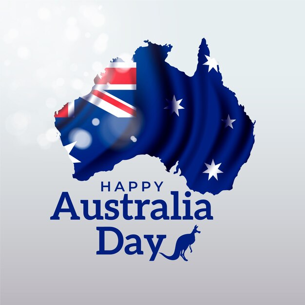 Realistic australia day