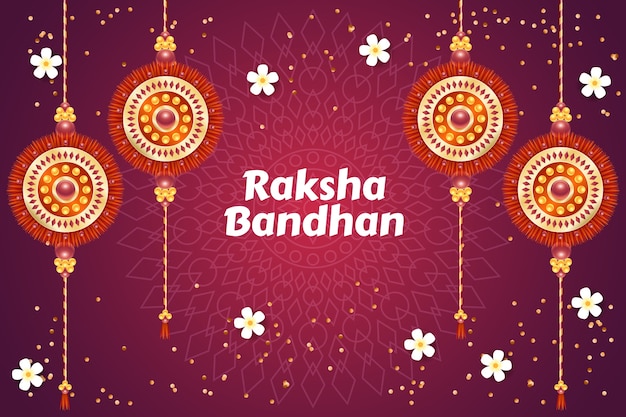 raksha bandhan 축제 축하를 위한 현실적인 배경