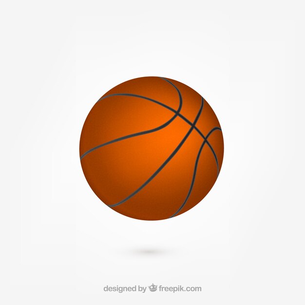 Realistic basket ball 