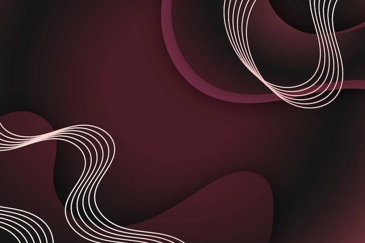 Free Vector realistic black and rose gold background