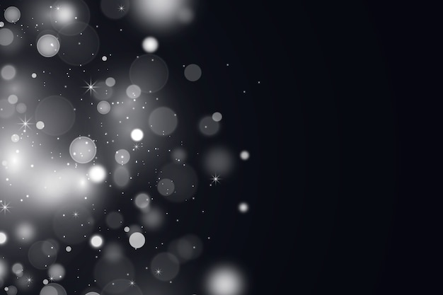 Free vector realistic black shimmer background