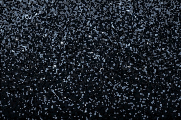 Realistic black shimmer background