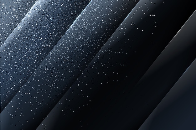 Free vector realistic black shimmer background