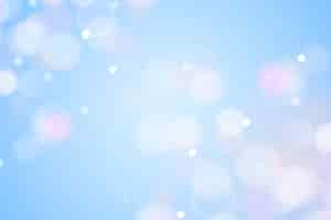 Free vector realistic bokeh background