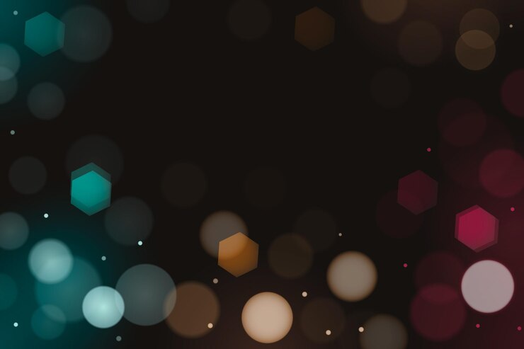 Free Vector realistic bokeh background