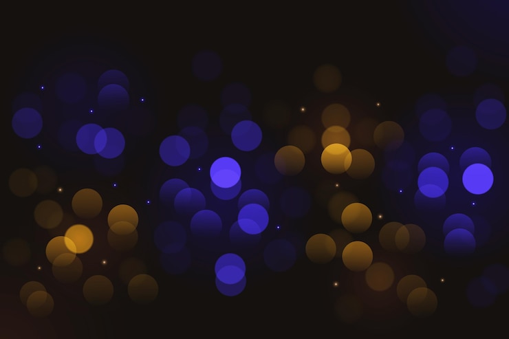 Free Vector realistic bokeh background