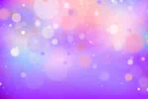 Free vector realistic bokeh background