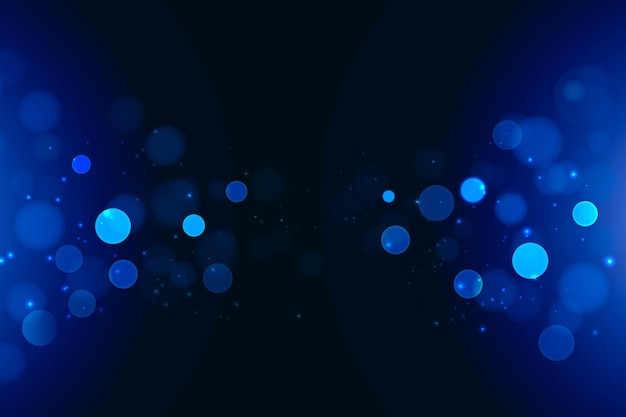 Free vector realistic bokeh background