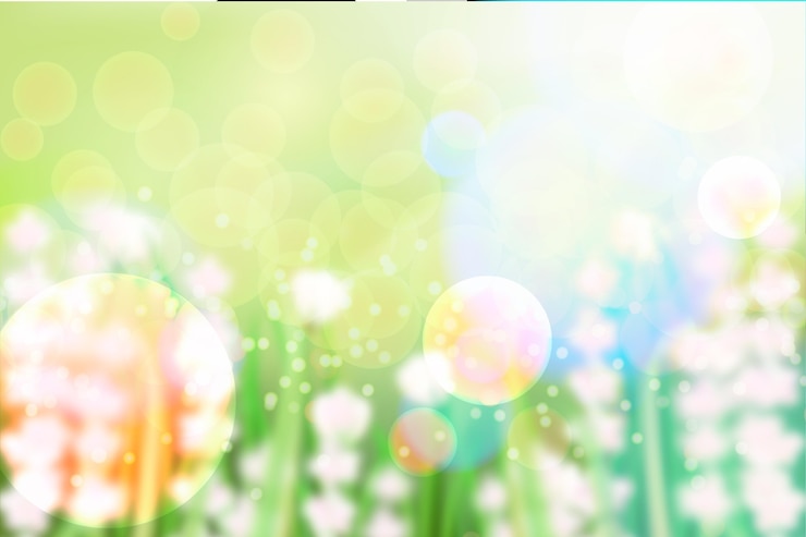 無料Vector リアルなボケ味の背景