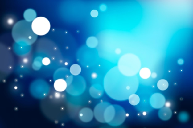 Free vector realistic bokeh background