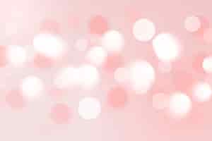 Free vector realistic bokeh background