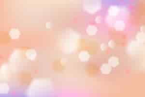 Free vector realistic bokeh background