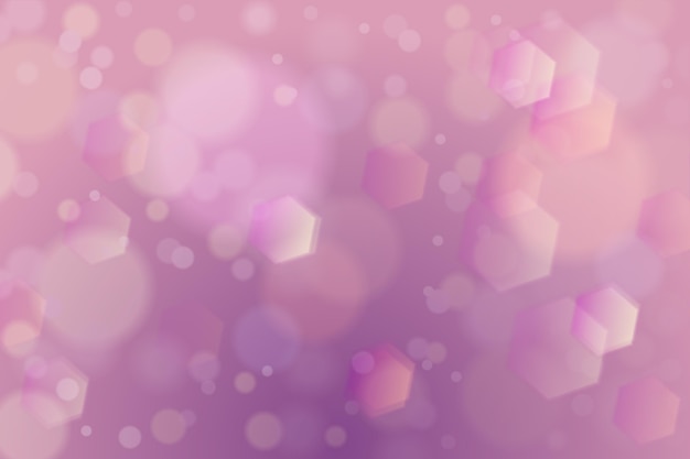 Free vector realistic bokeh background