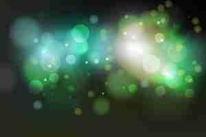 Free vector realistic bokeh background