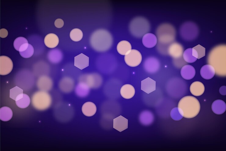 Free Vector realistic bokeh background