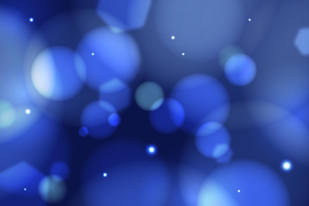 Realistic bokeh background