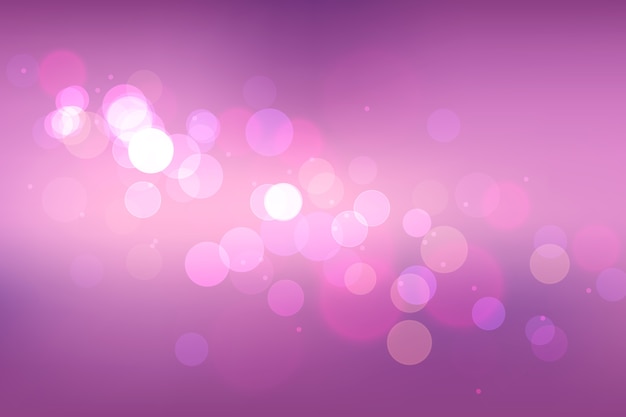 Free vector realistic bokeh background