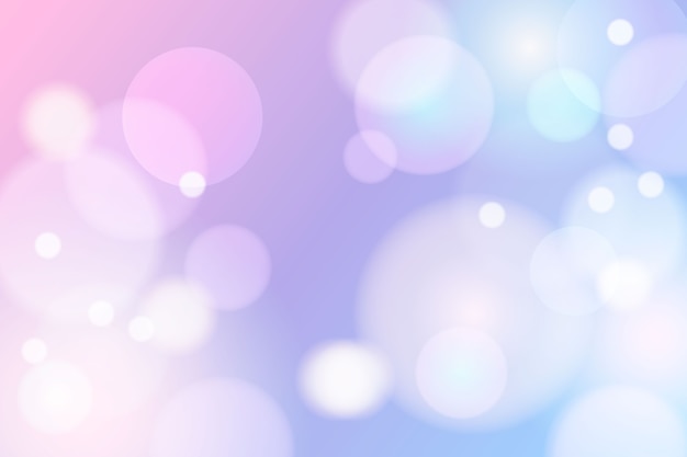 Free vector realistic bokeh background