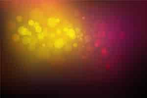 Free vector realistic bokeh background