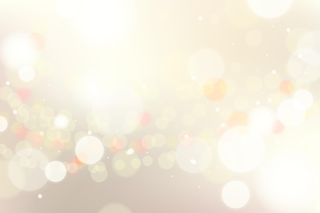 Free vector realistic bokeh background