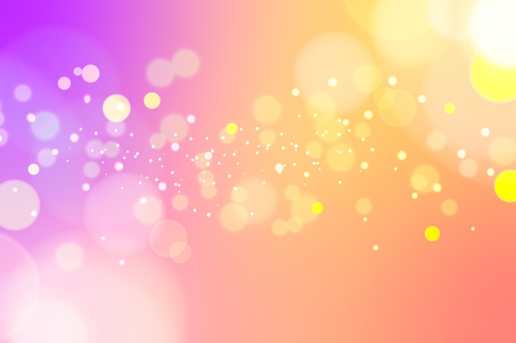 Free Vector realistic bokeh background