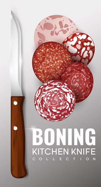 Realistic Boning Knife Concept