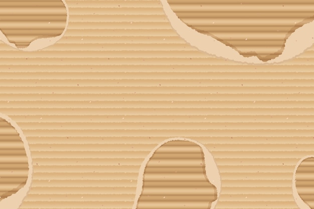 Free vector realistic broken cardboard texture