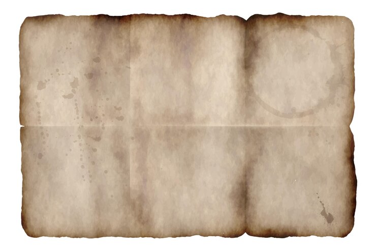 Free Vector realistic burned paper texture