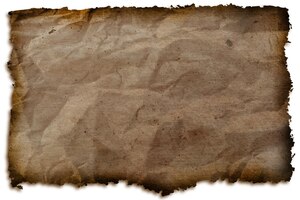 Free vector realistic burned paper texture