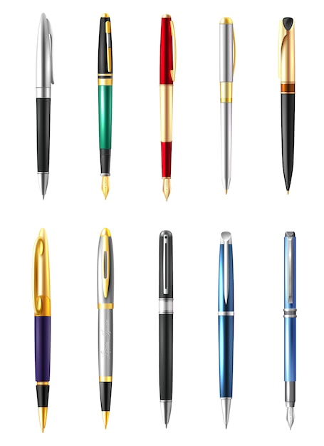 Realistic Business Pen  Set