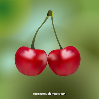 Realistic cherries