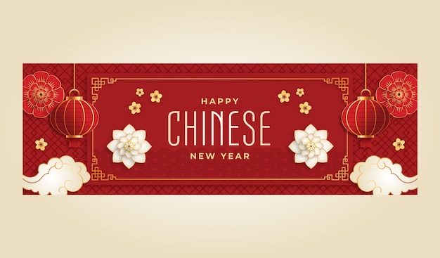 Free custom Lunar New Year banner templates to print