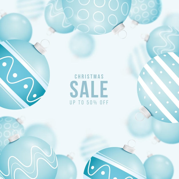 Realistic christmas sale