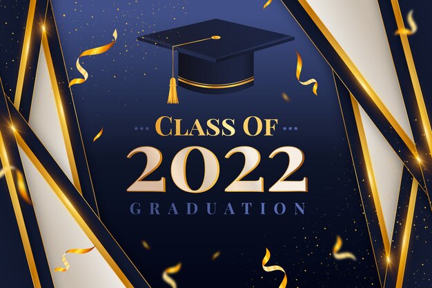 Realistic class of 2022 background