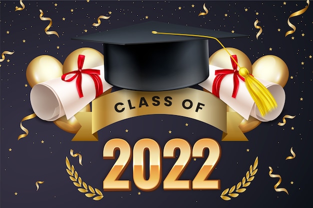 Realistic class of 2022 background