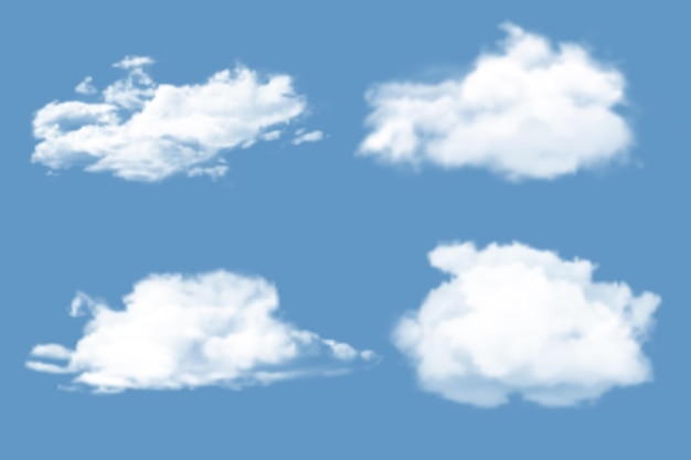 Realistic cloud collection