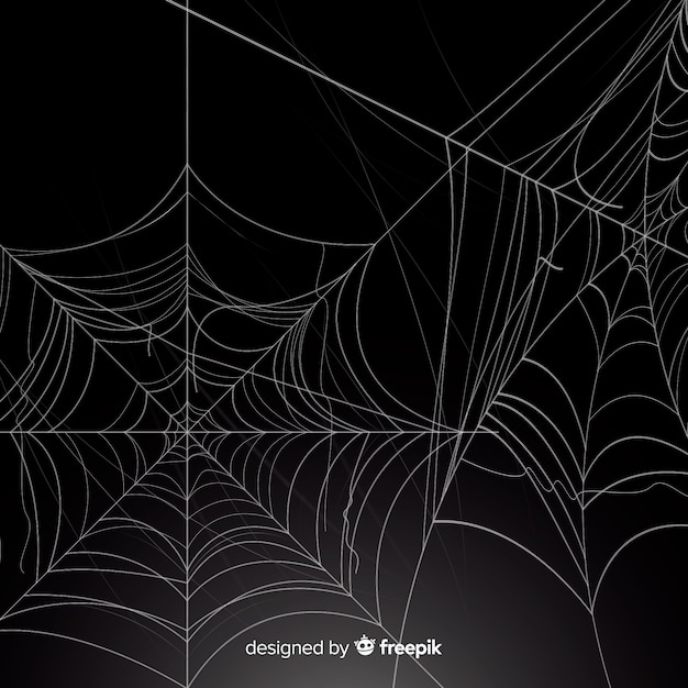 Free vector realistic cobweb with gradient