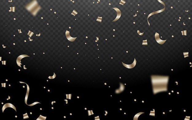 Free vector realistic confetti background