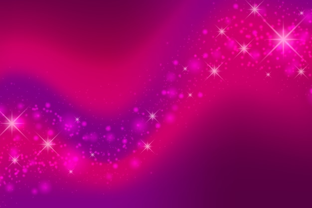 Free vector realistic dark pink glitter background