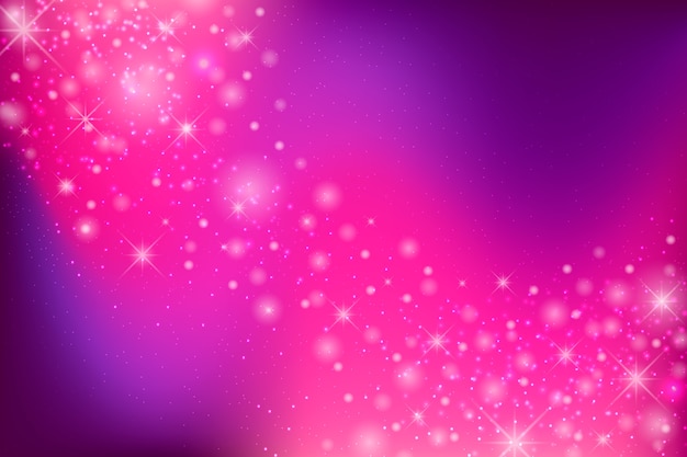 Free vector realistic dark pink glitter background