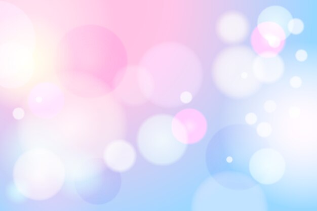 Free Vector realistic defocused bokeh effect background