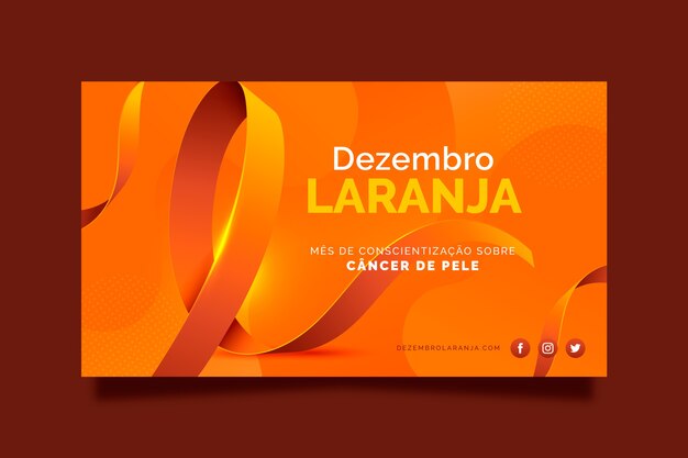 현실적인 dezembro laranja 배너