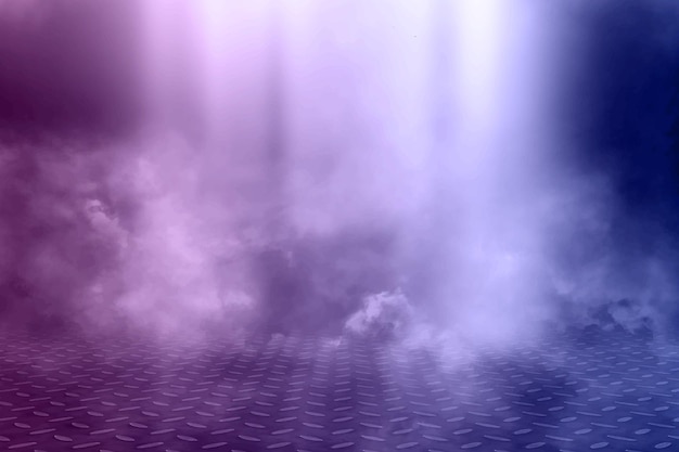 Vettore gratuito sfondo di nebbia dinamica realistica