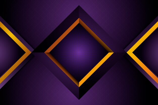 Realistic elegant geometric shapes background