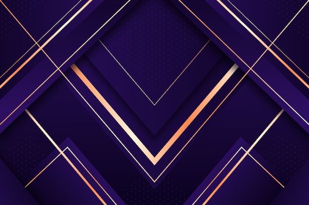 Realistic elegant geometric shapes background