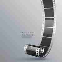 Free vector realistic film roll